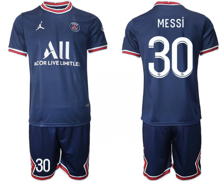 Paris Saint Germain PSG Heimtrikot 2021-22 MESSI 30 Herren Fußballtrikot-1