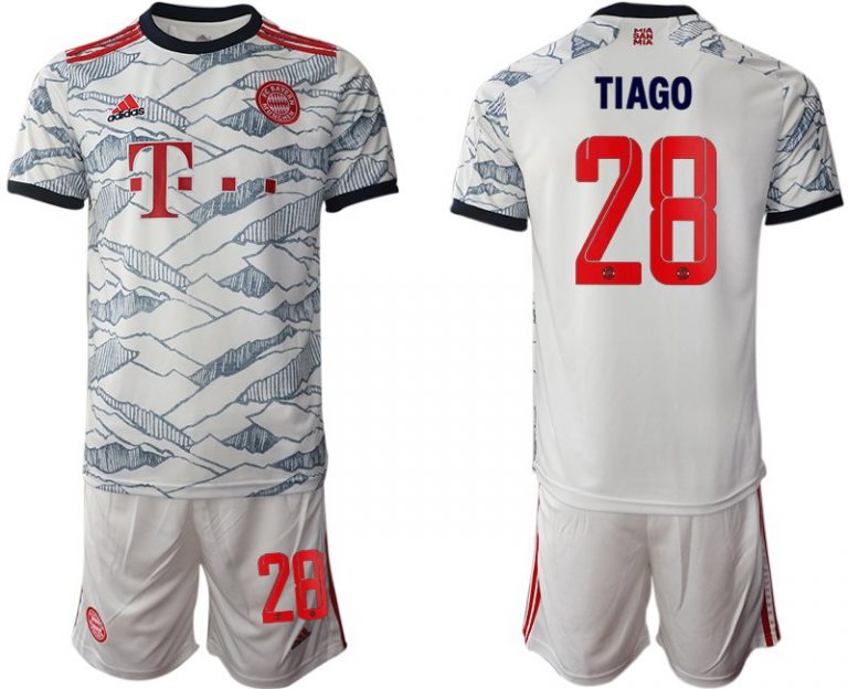 FC Bayern München 3rd Herren Trikot 2021/22 TIAGO 28# Ausweichtrikot-1