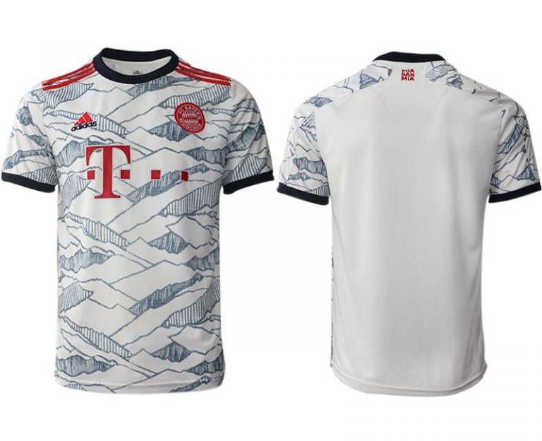 FC Bayern München Herren 3rd Trikot 2021/22 weiß Kurzarm