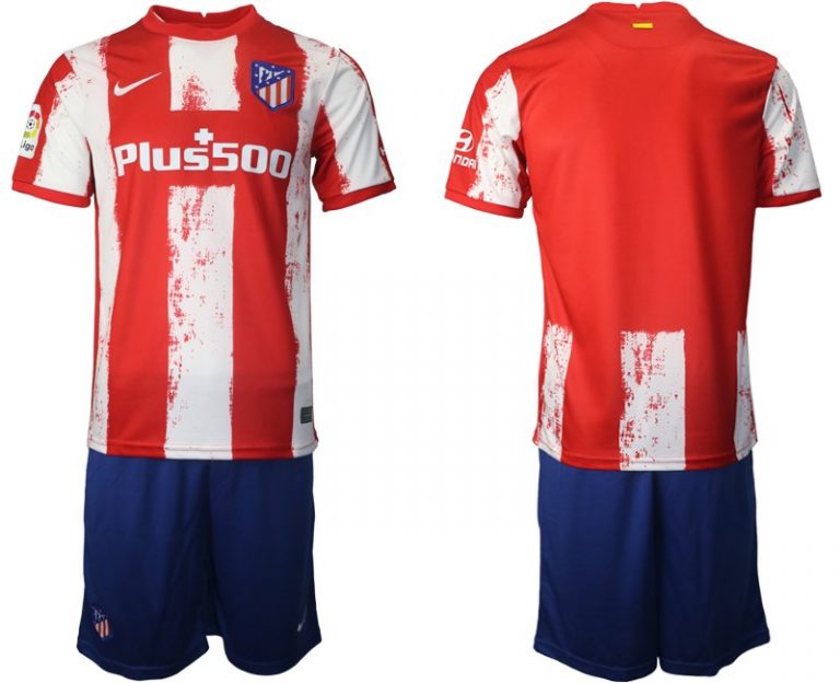 Heimtrikot Atlético Madrid Stadion 2021/22 rot/weiß-2