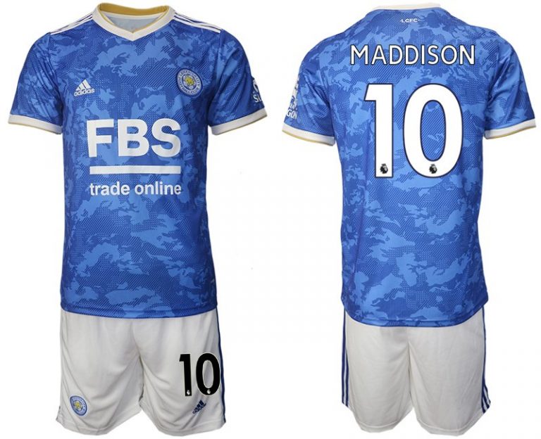 James Maddison #10 Leicester City FC 2022 Home Fußball Trikots Herren