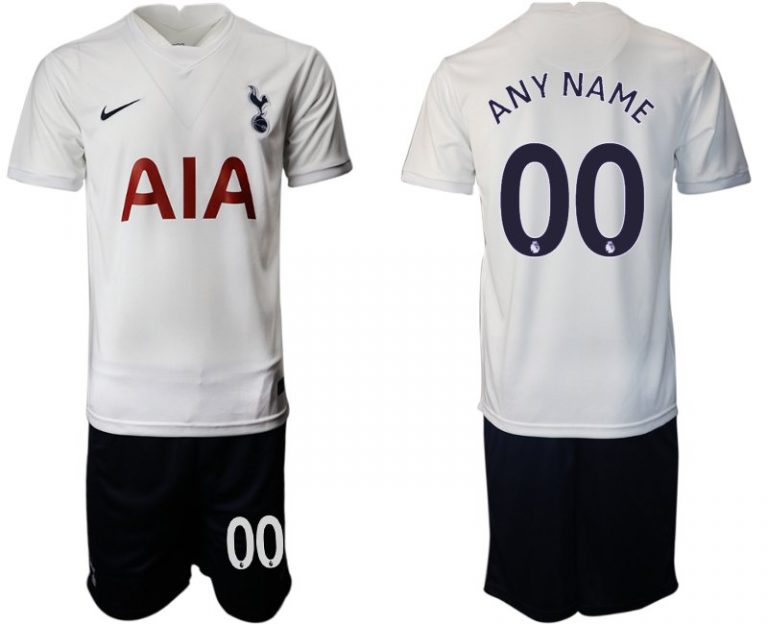 Personalisierbar Trikotsatz Tottenham Hotspur Heimtrikot Stadion 2021/22 günstig-1