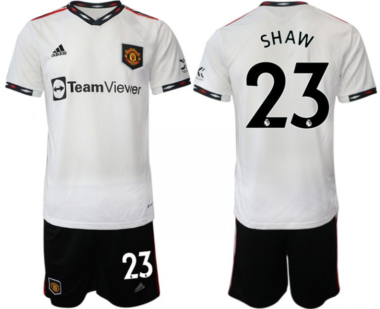 Herren Manchester United Auswärtstrikot 2022-23 Trikotsatz online bestellen SHAW 23