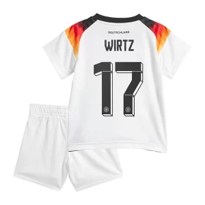 Deutschland Nationalmannschaft DFB EM 2024 Heimtrikot für Kinder Florian Wirtz 17