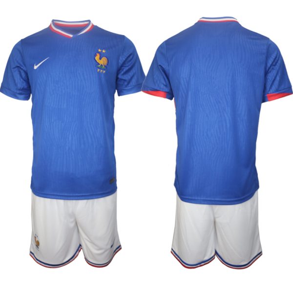 Herren trikotsatz Frankreich EURO 2024 Heimtrikot EM 24-25 Personalisierbar