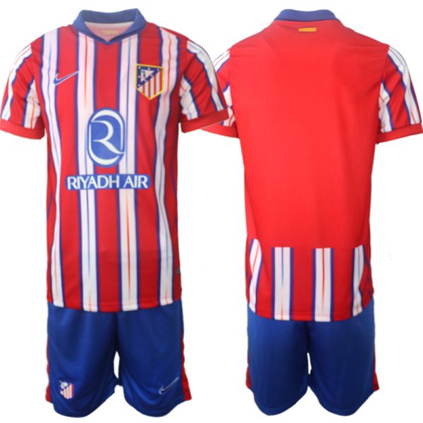 Herren Atletico Madrid Heimtrikot 2024-25 Günstige Fußball trikotsatz