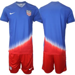 Kaufe Fussballtrikots United States USA Auswärtstrikot Copa America 2024 trikotsatz