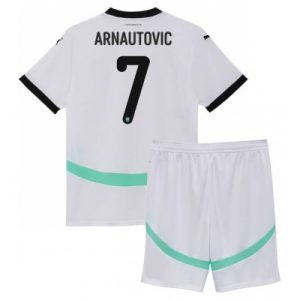 Kinder fußball trikots Österreich Euro 2024 Auswärtstrikot EM 24-25 Marko Arnautovic 7