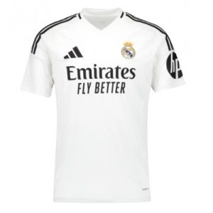 Real Madrid 2024-25 Heimtrikot Kurzarm Anpassbare Name und Nummer