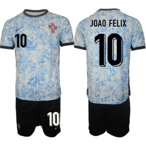 Neuen Fußballtrikots international Portugal trikot EM 2024 Auswärts Trikot Joao Felix 10