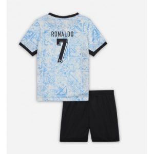 Neuenr Kinder Fußballtrikots Portugal trikot EM 2024 Auswärts Trikotsatz Cristiano Ronaldo 7