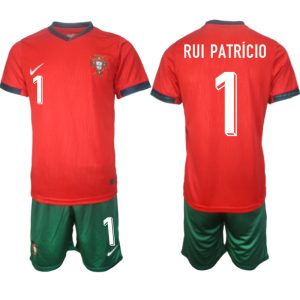 Neues Trikotsätze Portugal trikot EM 2024 Heimtrikot Rot Rui Patricio 1